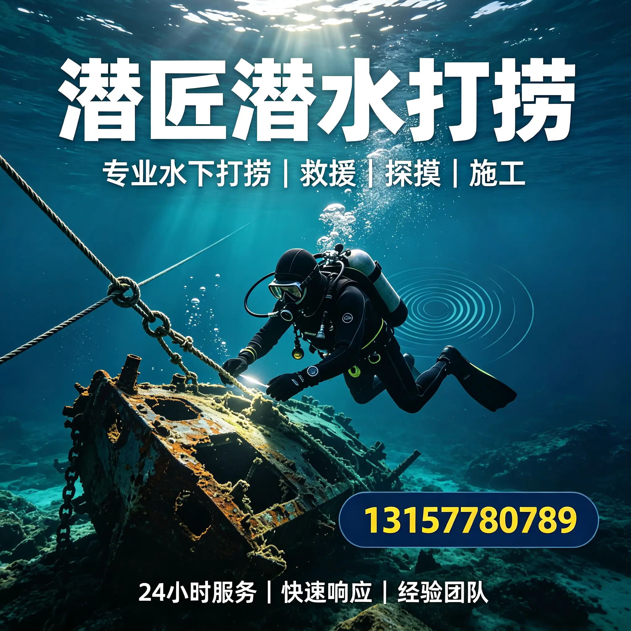 镇海水下打捞作业服务产品